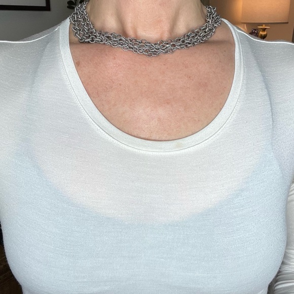 RARE LAGOS Signature Caviar Mixed Link Multi Strand Necklace - Picture 2 of 13